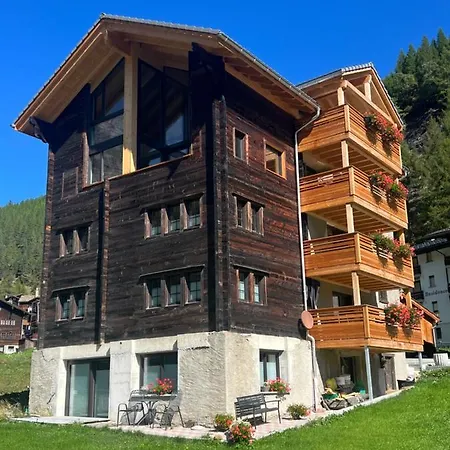 Ferienhaus Capricorn **** Saas-Grund Exterior photo